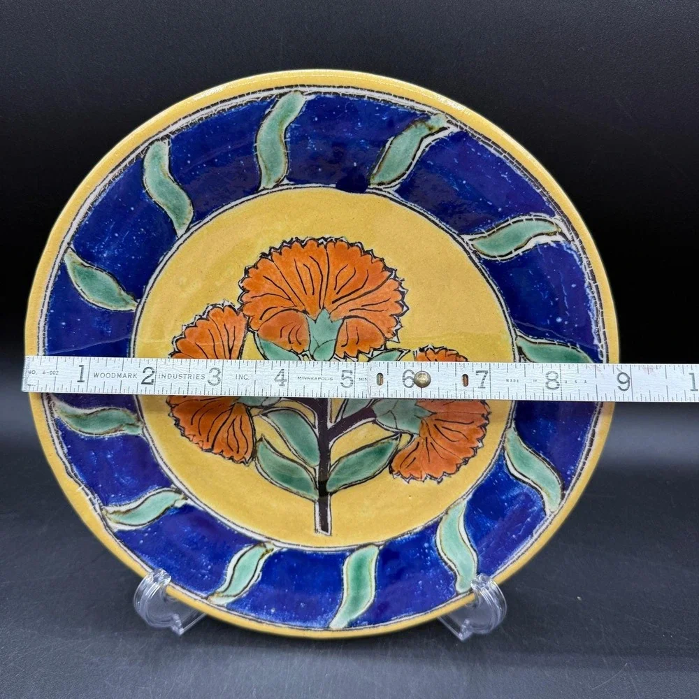 Vintage Talavera Uriarte Dinner Plates 9